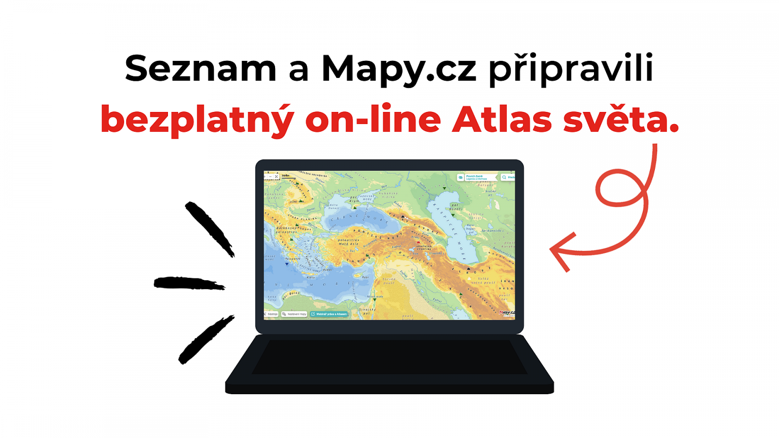 Atlas od Mapy.cz