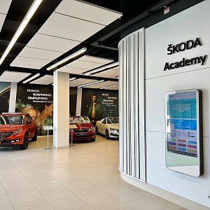 Škoda Academy - design panelu na míru