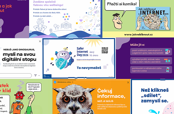 ÁMOSky pomáhají dětem, aby se v tom neztratily. Podporují bezpečnější online svět