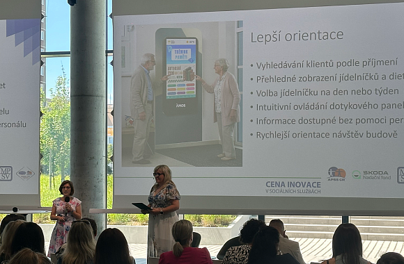 ÁMOS vision mezi inovacemi, které posouvají sociální služby