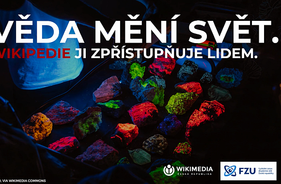 ÁMOSky fandí vědě. Společně s Wikipedií ji zpřístupňují lidem