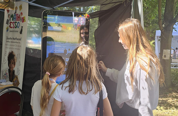 Mathesso si návštěvníci Sportovního parku Pardubice zahráli přímo na ÁMOSce