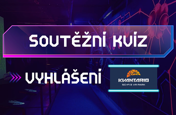 Vyhlášení soutěžního kvízu Kvantario